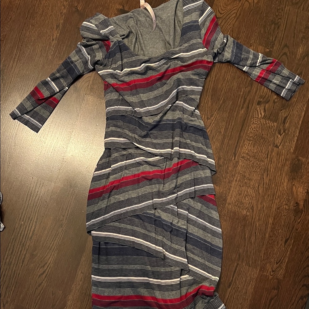Anthropologie Bailey 44 Striped Dress Size M
